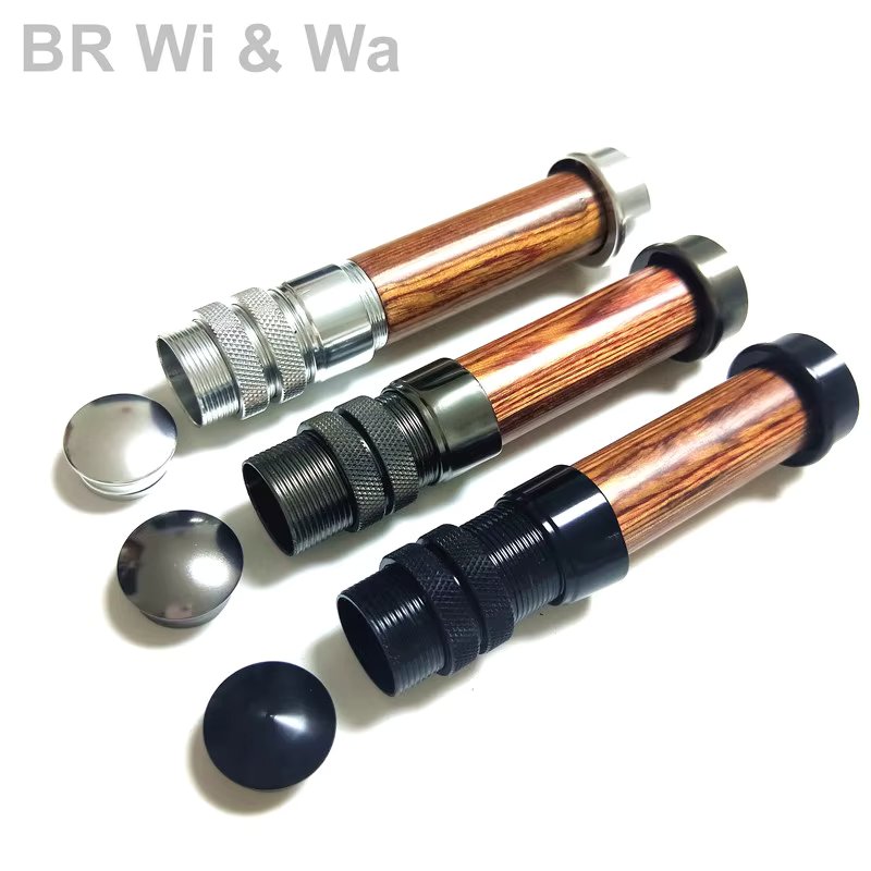 BR Wi & Wa-Compressed Wood Fly Reel Seat, Fishing Rod Repair, DIY, Size #16