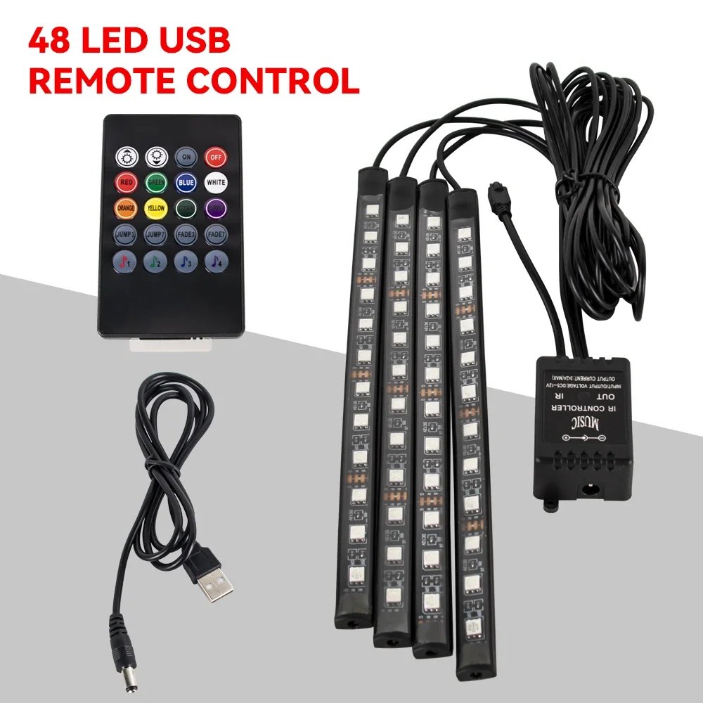 48LED Remote USB