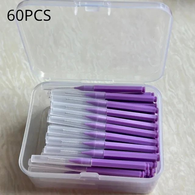 0.7 mm purple 60pcs