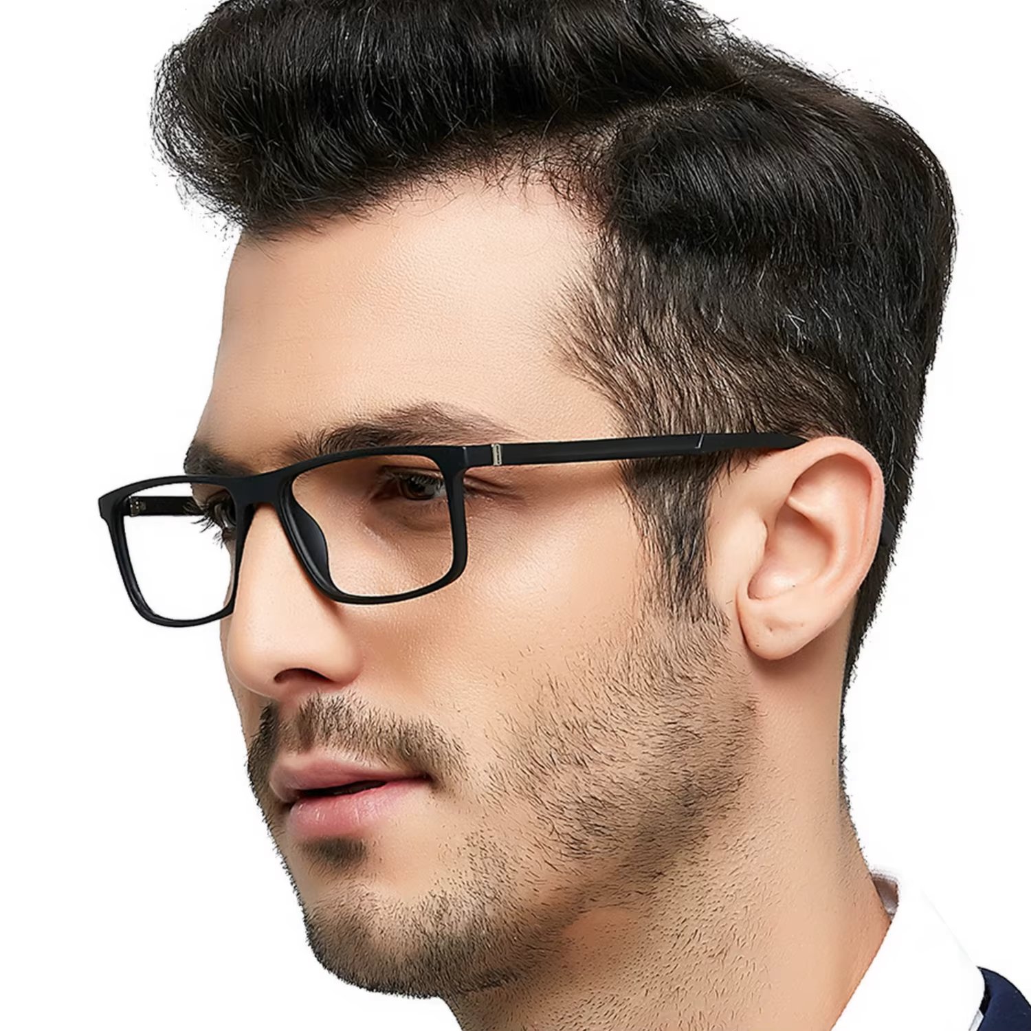 Prescription Glasses Men Blue Anti Light Glasses TR90 Black Computer Eyeglasses Frames For Men Myopia Fake Glasses Frame oculos