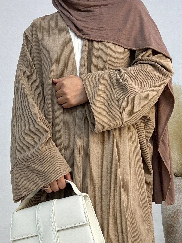 khaki abaya
