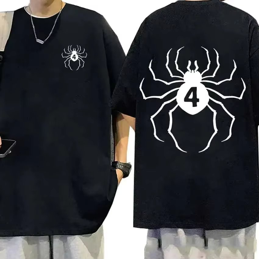 Anime Hunter X Hunter T Shirt Phantom Troupe Hisoka Chrollo Print T-shirt Men Women Sport Jogging T Shirts Streetwear Shirt