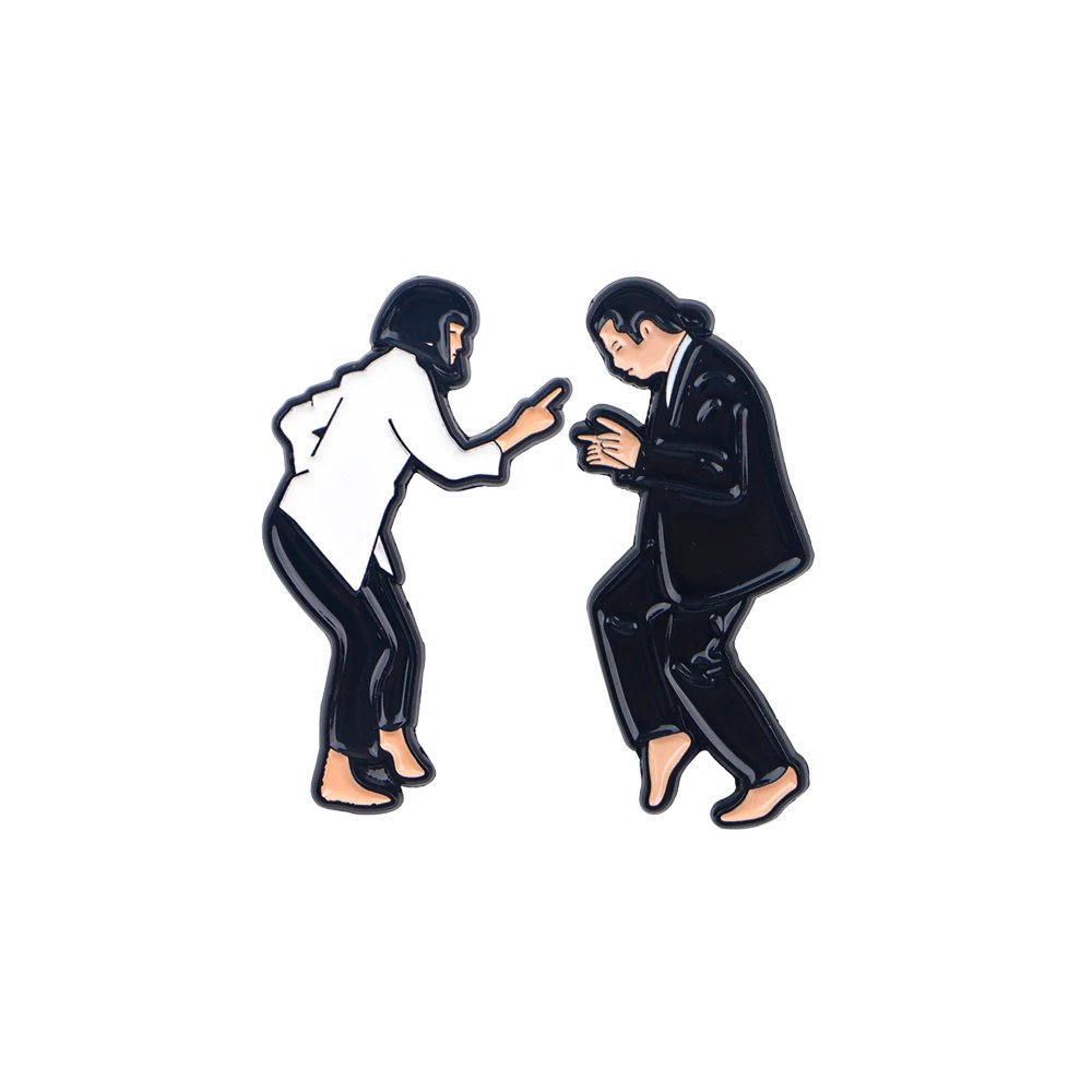 Comedy Movie Lapel Pins for Backpack Soft Enamel Pin Men Women's Brooches on Briefcase Badges Classic Jewelry Accessories