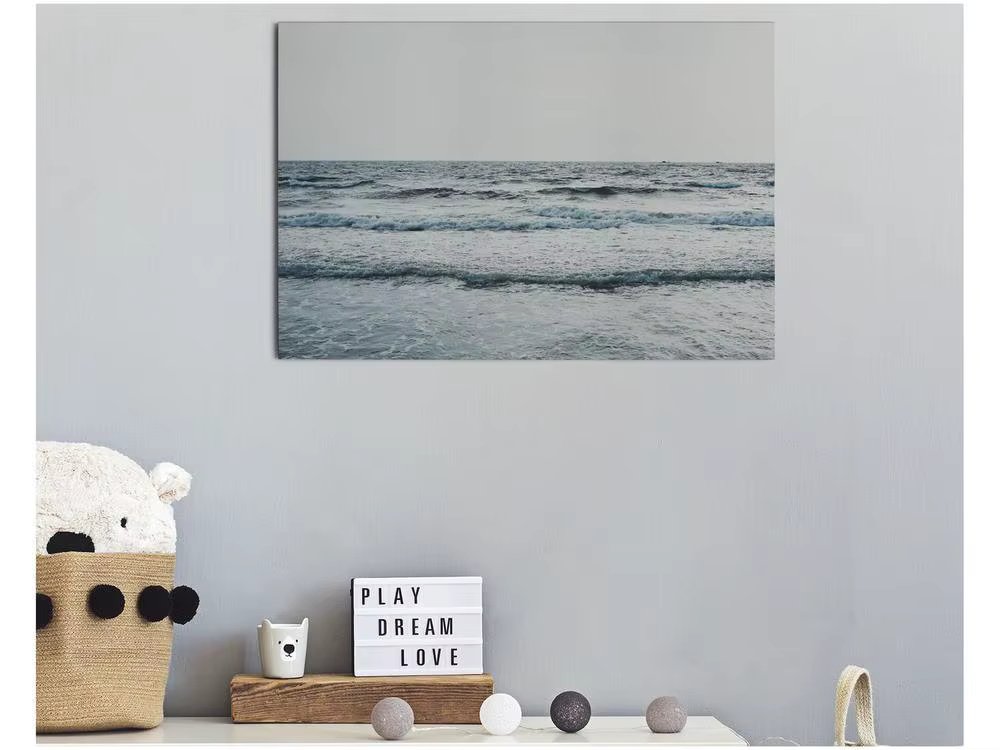 MDF Decorative Plate Near Sea Waves 30x44cm