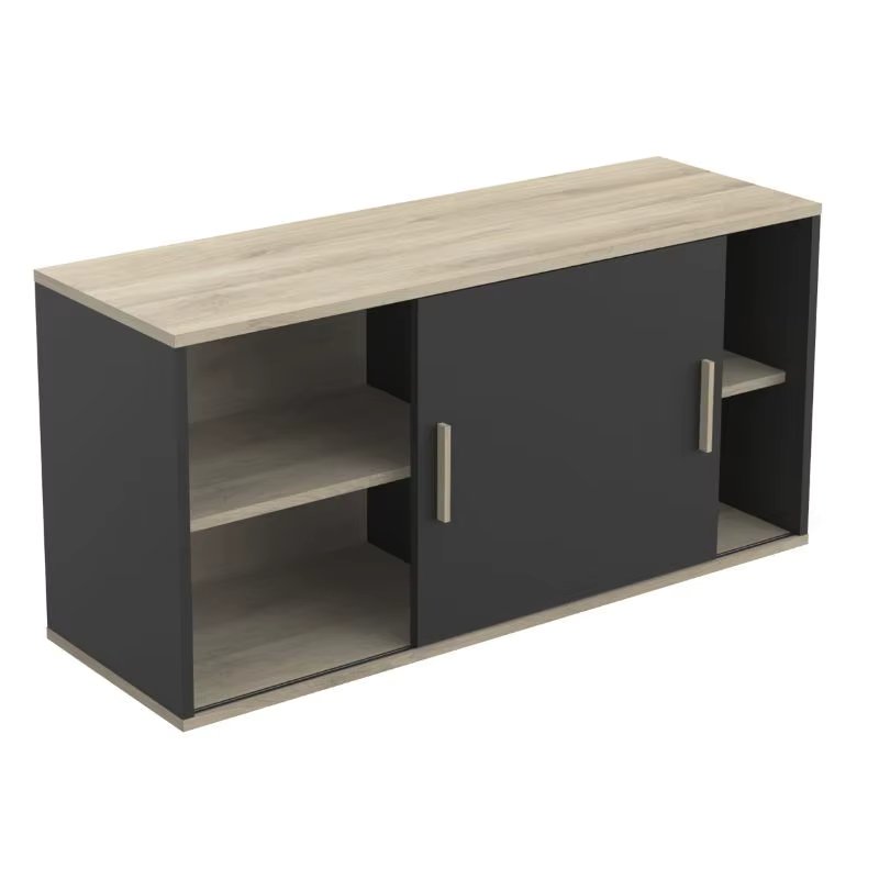 Atelier 1 door Oak kronberg black matte kitchen aerial cabinet 60x120x40 cm