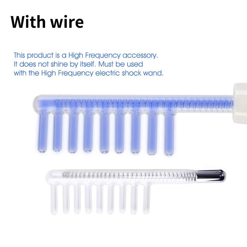 Blue wire comb