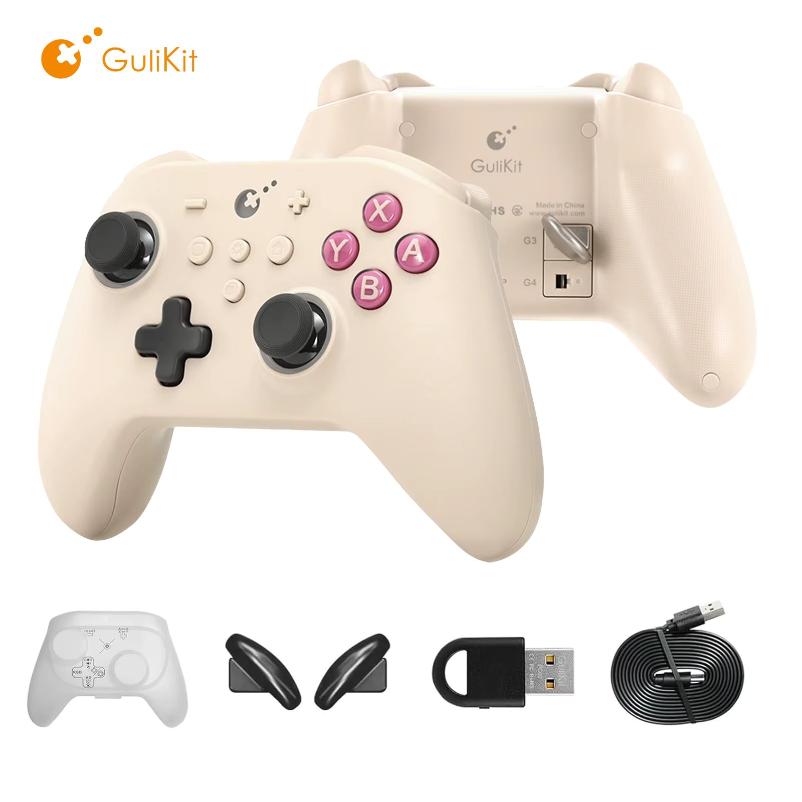 GuliKit KK3 Pro Controller KingKong 3 Gamepad NS38 With Hall Effect Joysticks & Trigger For Nintendo Switch/OLED/PC/Android/iOS