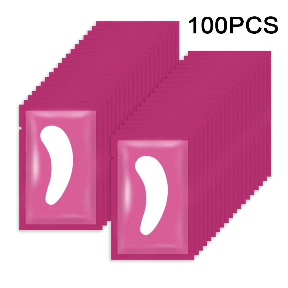 100 pairs Rose Red C