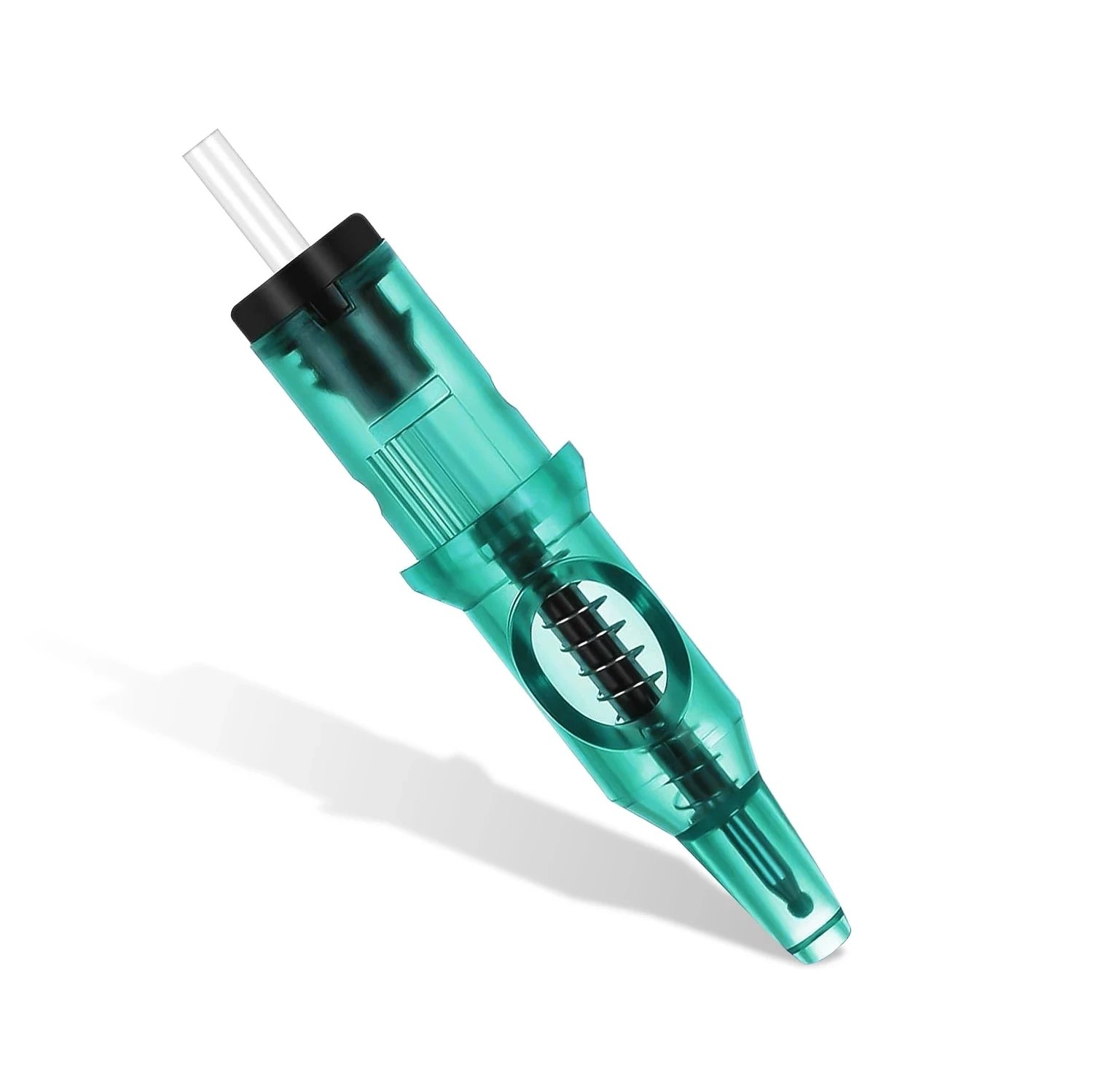 20/5pcs Ballpoint Cartridge Tattoo Needles Tattoo Practice Needle Tattoo Integrated Ballpoint Pen for Beginner Designer Drawing