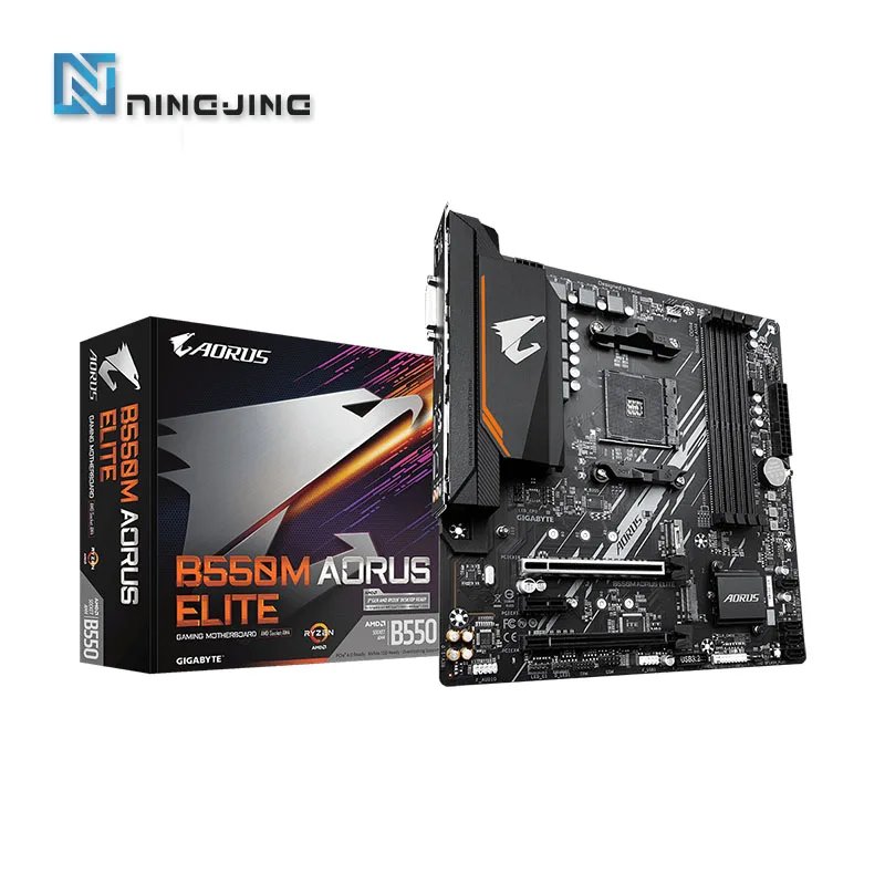 GIGABYTE B550M AORUS ELITE New Micro-ATX AMD B550 Socket AM4 Motherboard