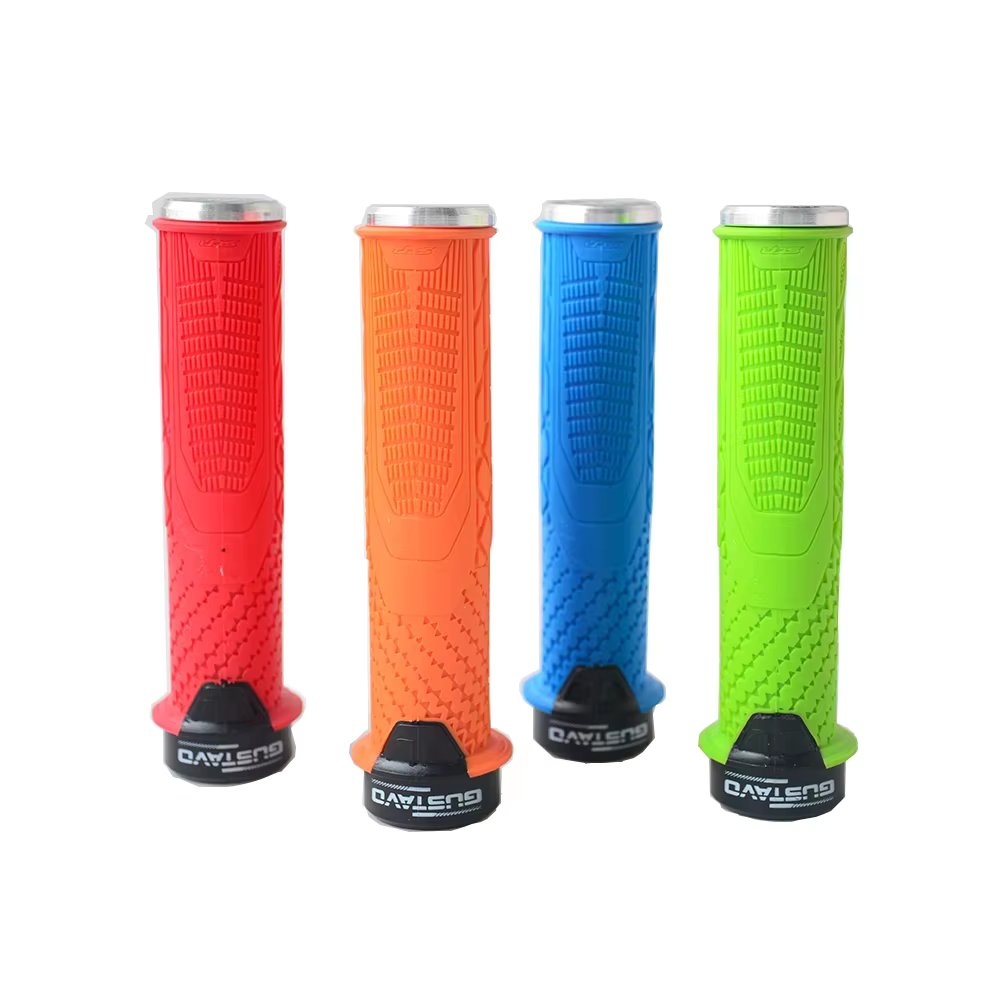 GUSTAVO Bicycle Single lock Handlebar Grips comfortable Mountain Bike Grips