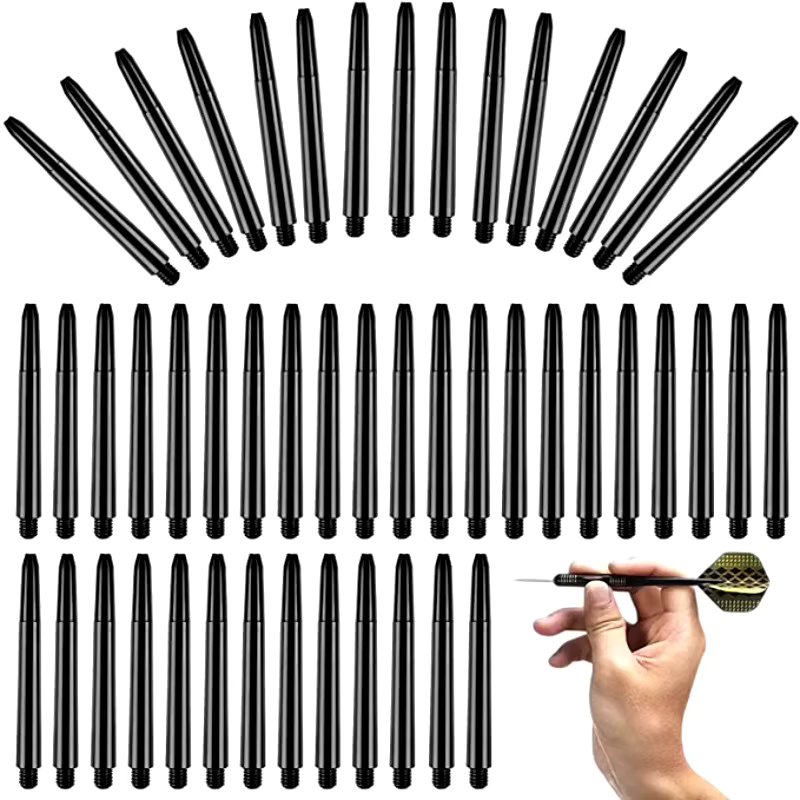 50/100Pcs/lot Nylon Dart Shafts 2BA  Screw Thread Plastic Darts Rod Stems Darts Accessories For Standard 2BA Screw Thread