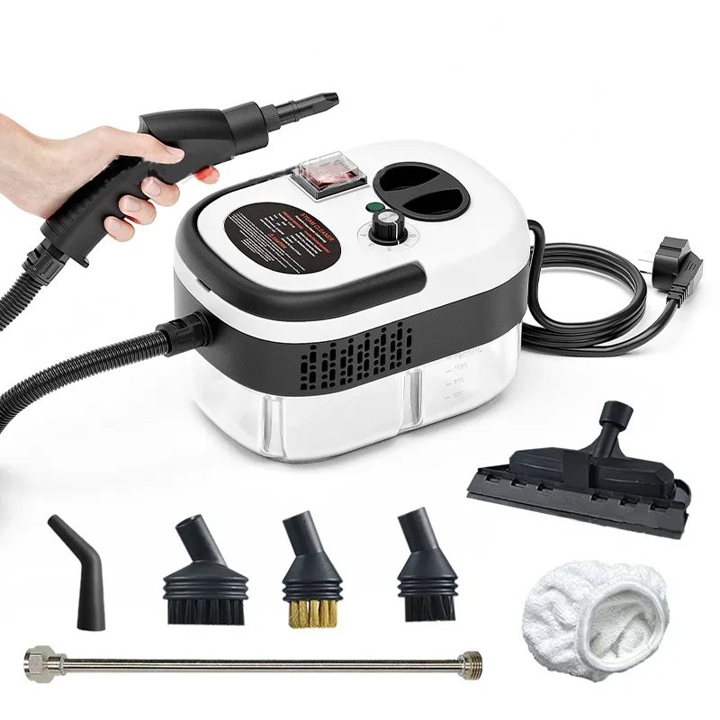 Steam Cleaner High Temperature Household Sterilization for Air Conditioner,Sofa,Kitchen Hood Car Handheld Steam Cleaner 2500W