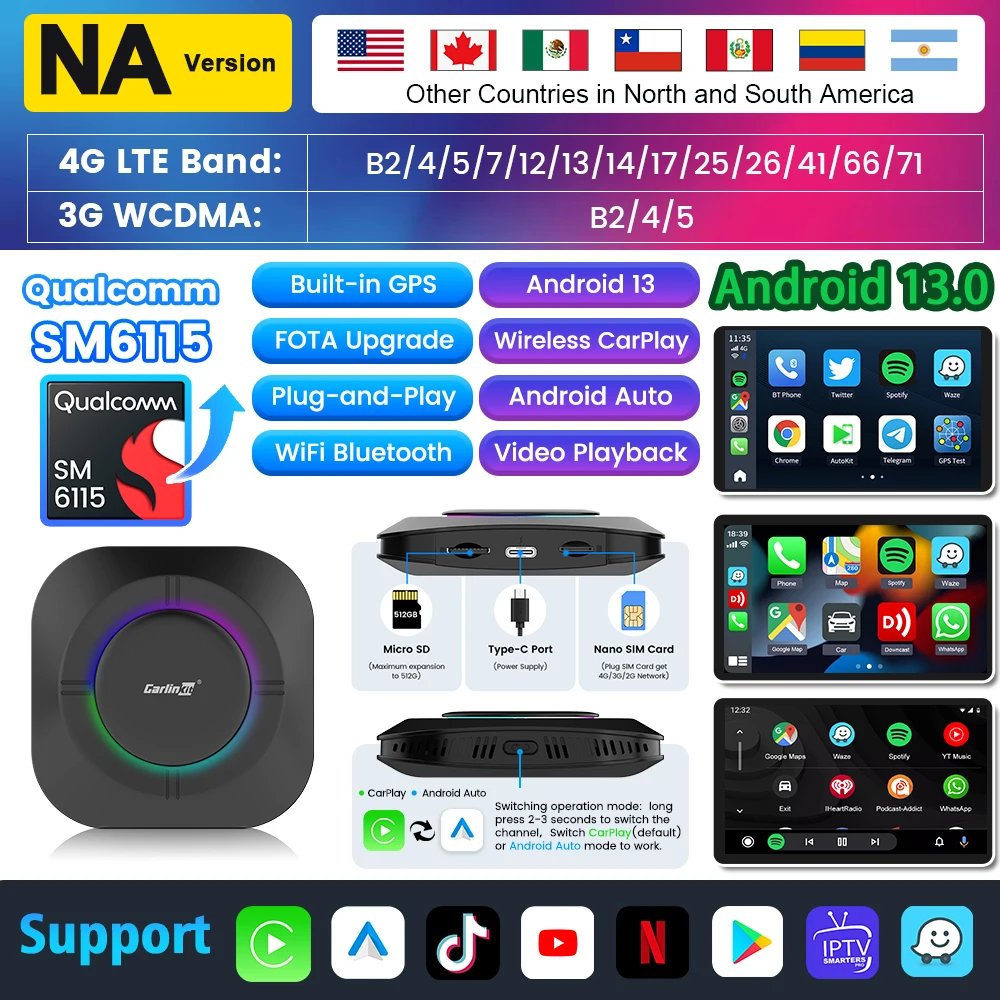 6115 Android 13 NA