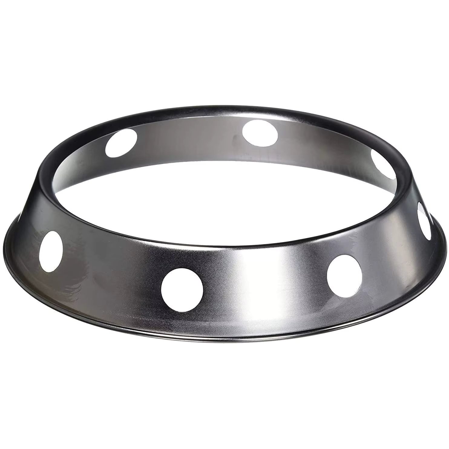 Universal Wok Pan Support Rack Stand Wok Ring/Metallic Round Bottom Universal Size for Gas Stove Fry Pans