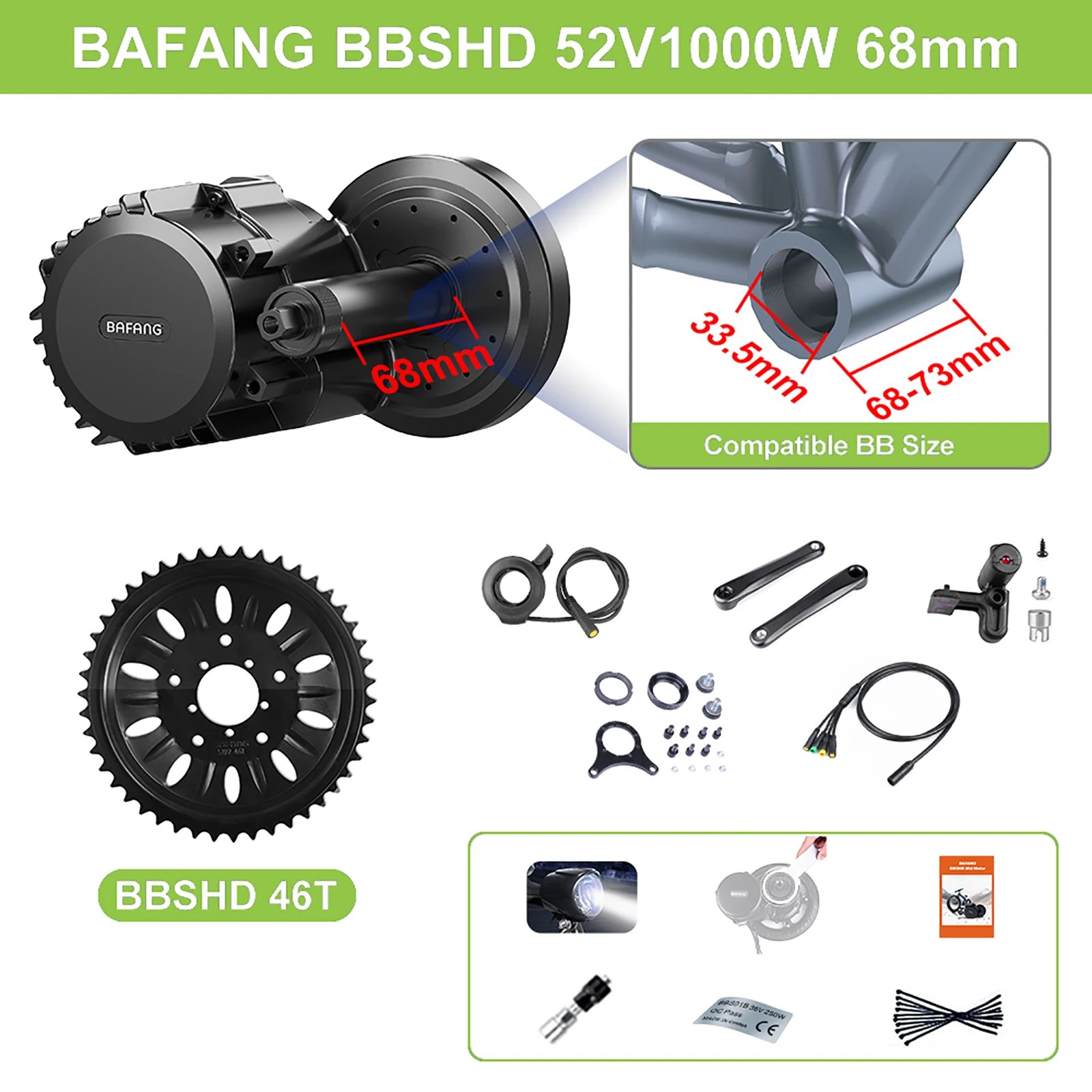 46T 52V1000W68mm