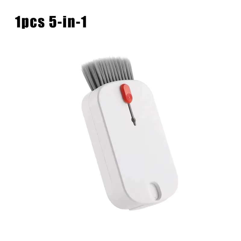 5 in 1 Multifunctional Cleaner Brush Kit Camera Computer Laptop Tablet TV Screen Cleaning Tools Keycap Puller Phone Card Taker