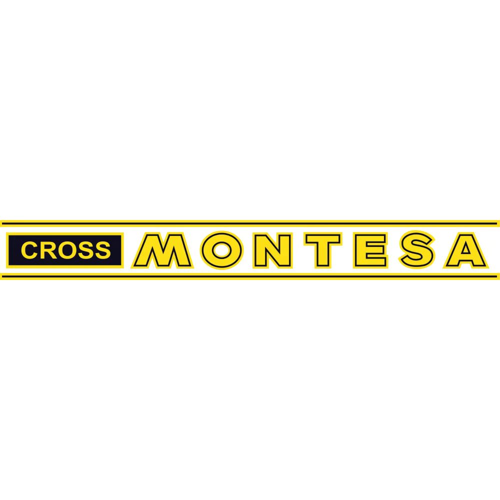 Classic motorcycle compatible sticker MONTESA Cappra fork