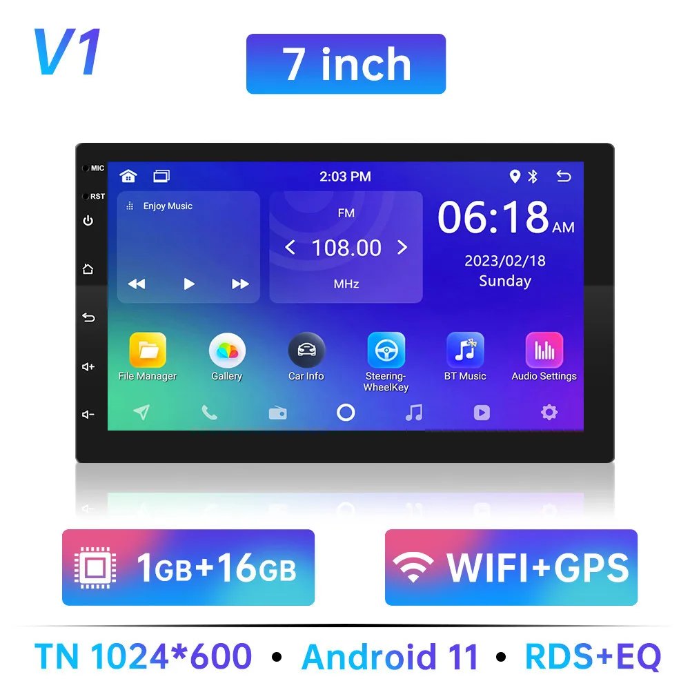 7 inch 1G 16G