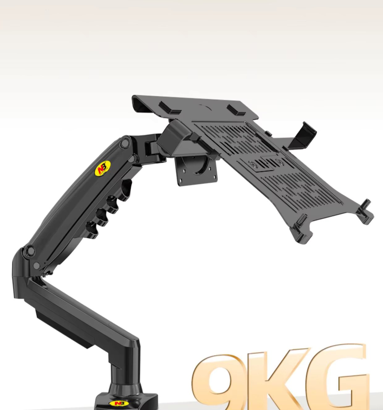 NB F80 F80-FP 2 in 1  for 17-30" Monitor + 10"-17" laptop desktop Holder notebook computer mount stand laptop clamp