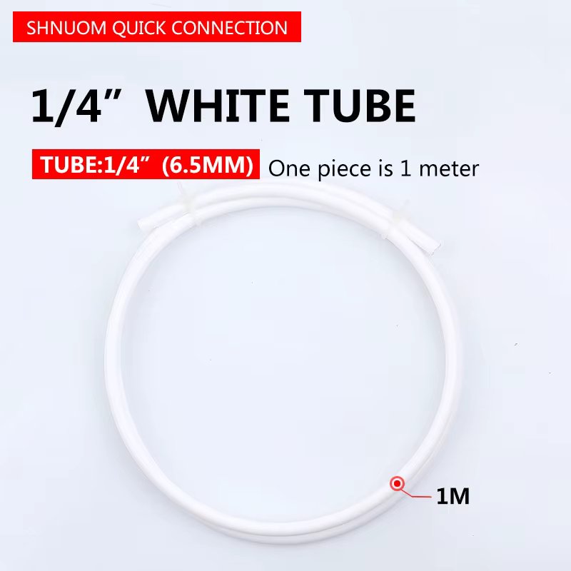 White 1/4" PE Pipe High Quality Food Grade Flexible Hose 1/4 Inch Tube RO Water Purifier Filter TS Brand Aquarium Diameter 6.5MM