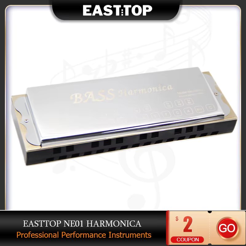 EASTTOP NE01 Harmonica BASS And Bass Professional Performance Instruments