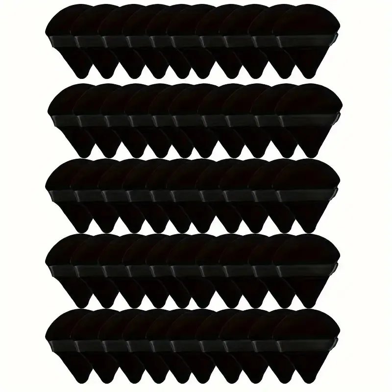 100pcs black pp