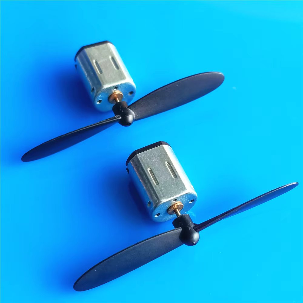 2sets/pack N20 3-3.7V 22000RPM Micro DC Motor with Black Red Propeller CW CCW Model  DIY Dropshipping