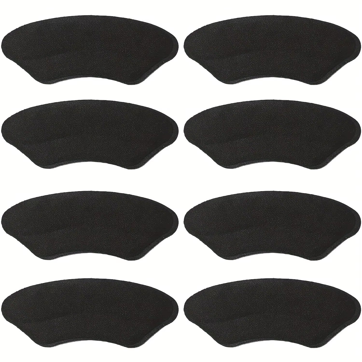 Black 8pcs (4 pairs)