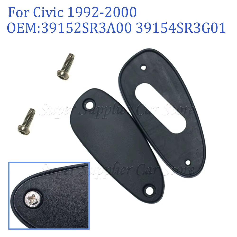 For Civic 1992-2000 Antenna Off Plate with Screws Dropshipping Antenna Hole Block Delete Plate Cover 39152SR3A00 39154SR3G01