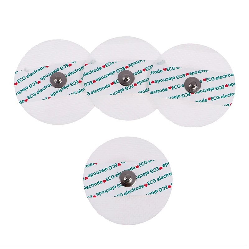 10/50Pcs ECG Electrodes Medical Disposable Electrode Patch EKG Accessories Non-woven ECG Electrode Pads