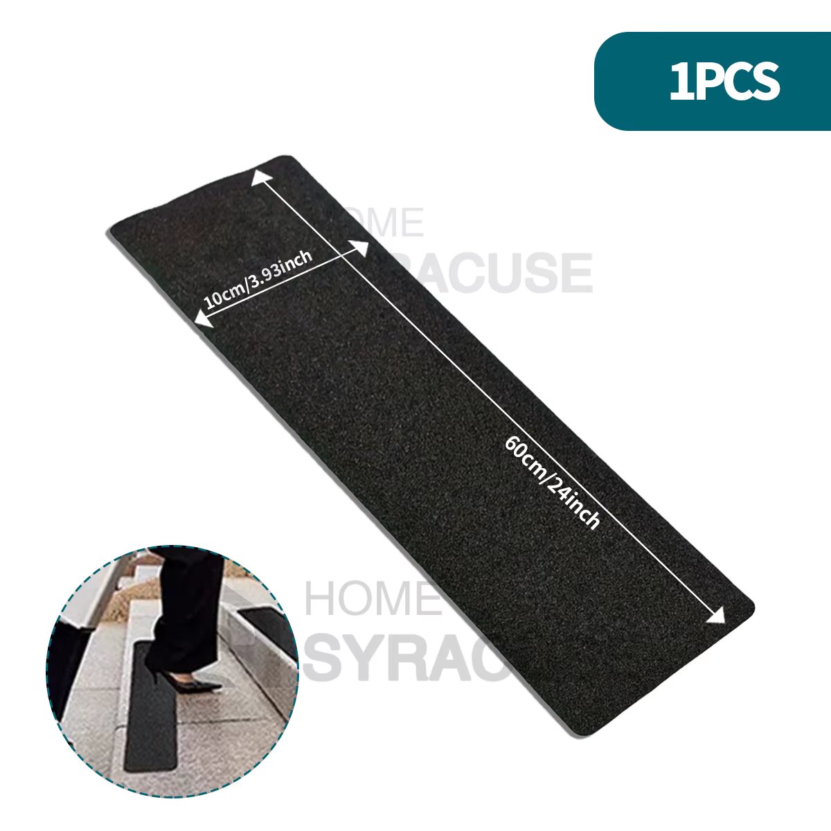 Heavy Duty Anti Slip Tape for Stairs Grip Tape Use on Walkways Stairs Ramps and Decks Indoor/Outdoor Anti-Slip Stickers