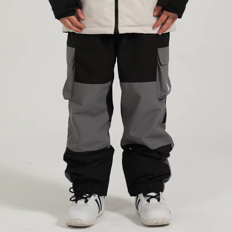 Gsou-Snow Ski Pant for Men and Women, Snowboard Trouser, Windproof, Waterproof, Unisex, Warm, Outdoor Sport Wear, Mountain Skiin