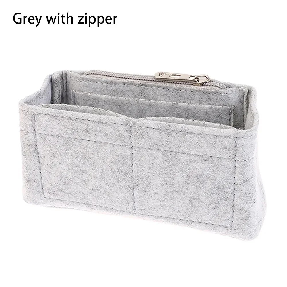 grey with zipper