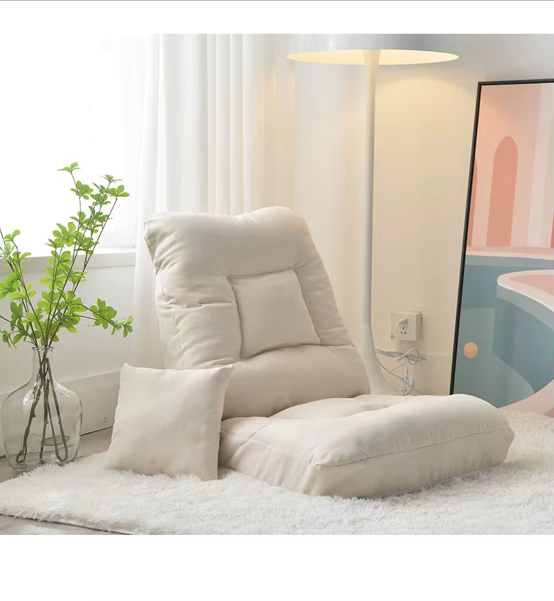 Small Folding Tadami Pullout Comforter sofa bed, Folding soft sofa, Tadami living room bedroom, lovely leisure single chair, reading chair