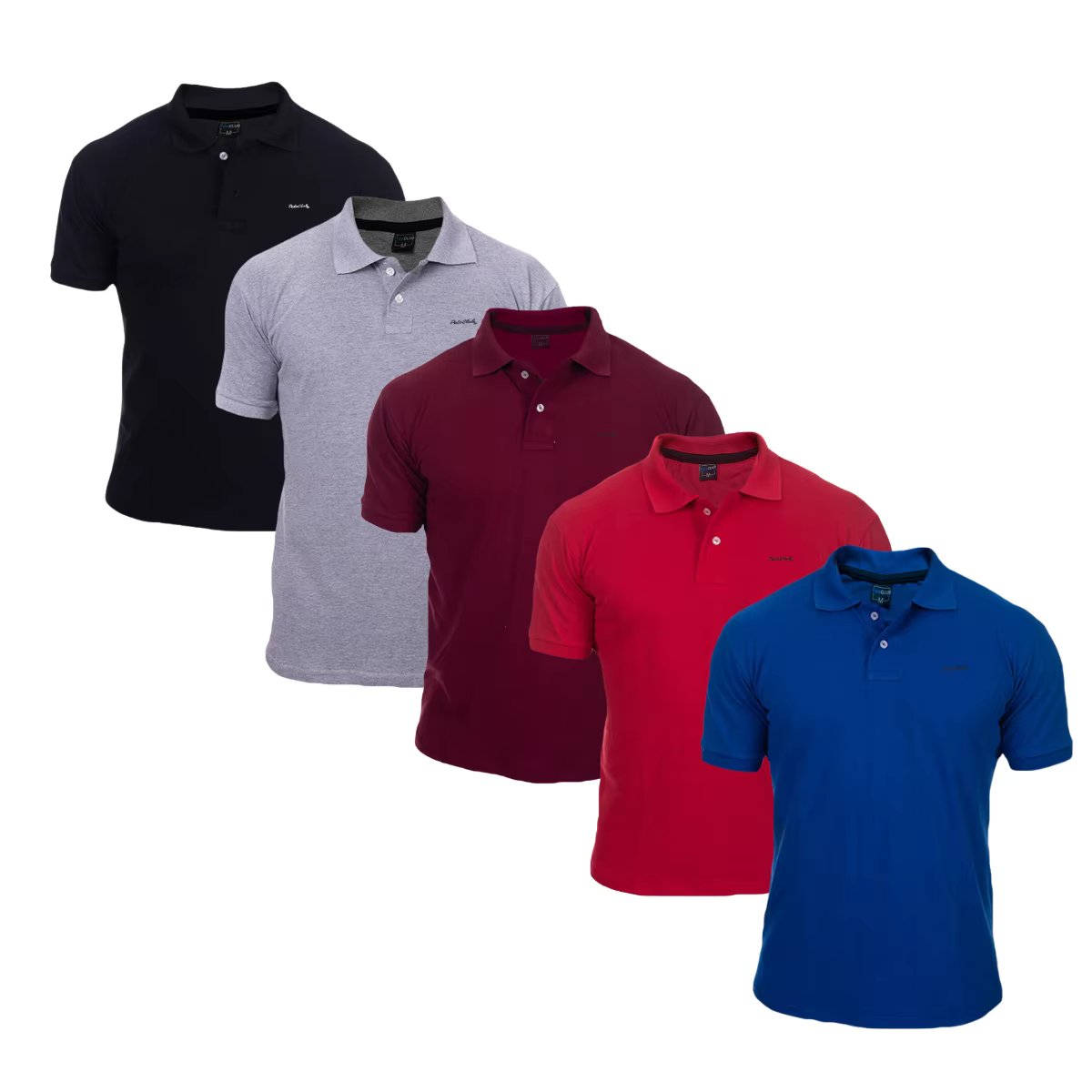 Kit Exclusivo de 5 Camisas Polo Masculina Camiseta Blusa de Luxo a Preços de Atacado Imperdíveis