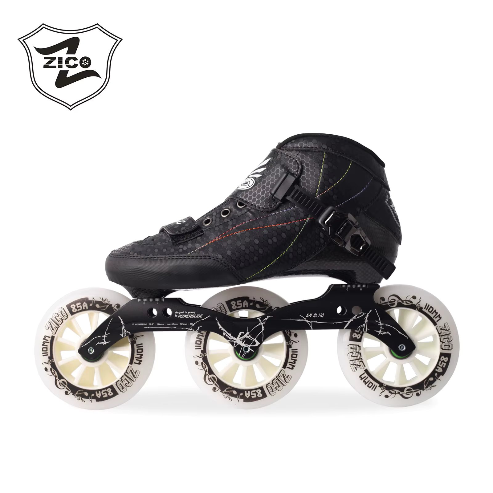 Speed Skating Roller Skates Racing Speed Children's Adult Professional Skate Shoe Inline Wheels Big Wheel