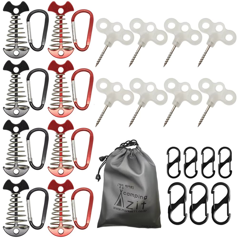 [Camping Azit] Camping Azit Deck Pack Perfectly composed of 32 Set (롱타입 피쉬 데크팩 32종 세트)