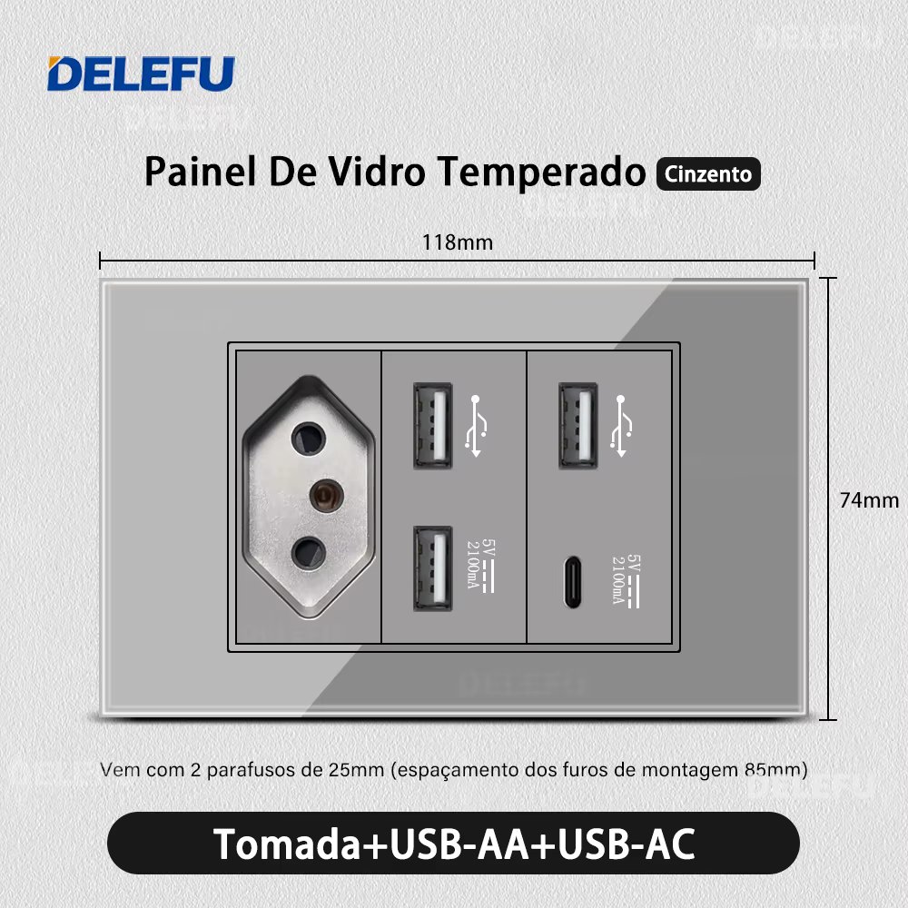 Brazil AA AC socket