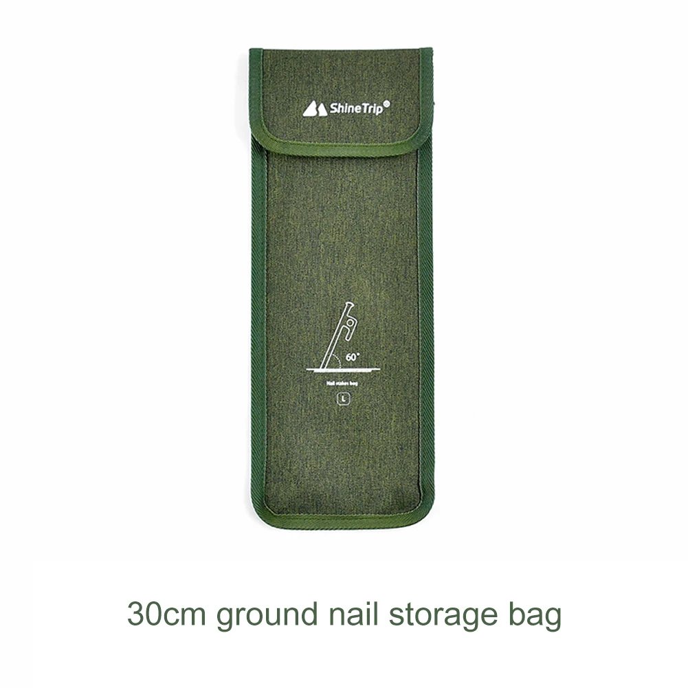 Camping Tent Pegs Bag Pegs Nails Storage Bags Hammer Wind Rope Buckles Tent Nail Stake Storage Pouch Pocket Tent Accessories