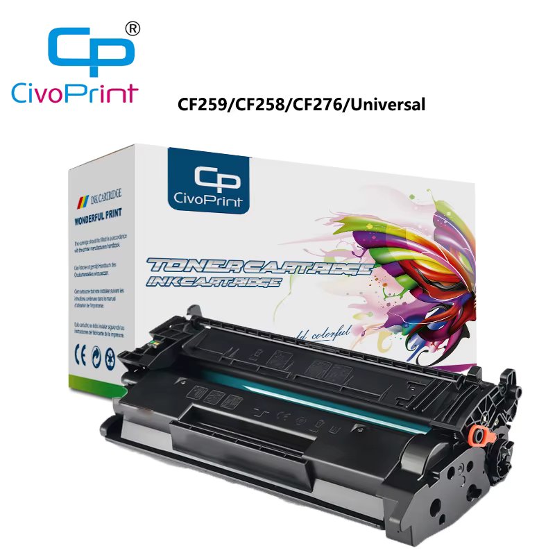 Civoprint compatible for HP LaserJet Pro M404n 404dn M428dw M428fdn toner Cartridge CF259 CF258 CF276 Universal 10K
