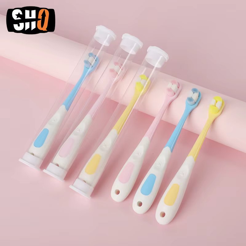 Pet Toothbrush Ultra-fine Soft Toothbrush Soft Toothbrushes Oral Cleaning Dogs Cats Oral Care Mouth Cleaner New Style