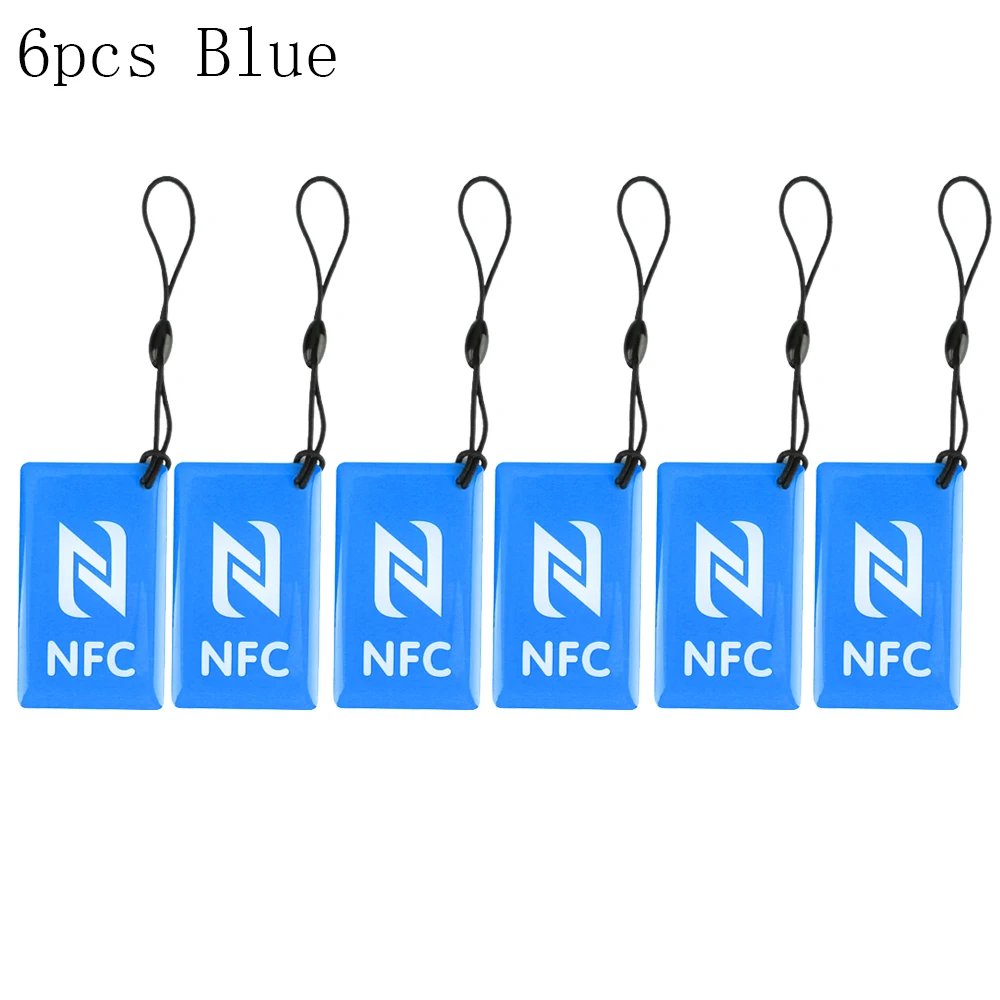 6pcs Blue
