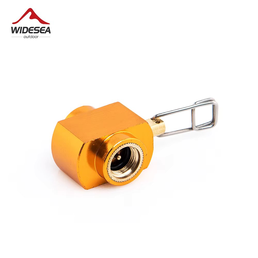 Widesea Camping Stove Propane Refill Adapter Gas Burner Gas Filling Butane Cylinder Tank LPG Saver Camping Equipment