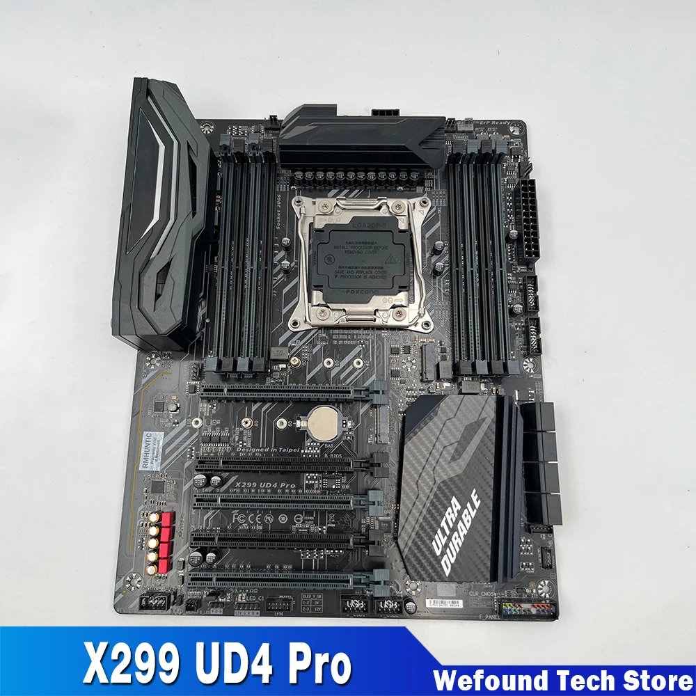 X299 GA Gaming For Gigabyte Motherboard LGA2066 8*DDR4 256GB PCI-E 3.0 ATX X299 UD4 Pro