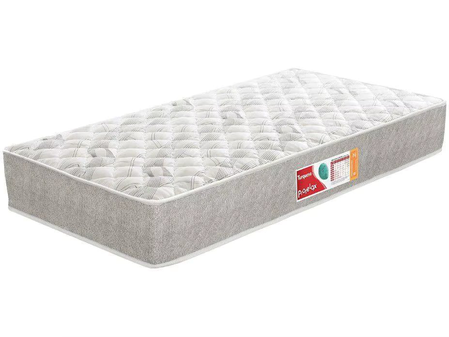 Single Mattress Foam D33 14x78x188cm Turquoise