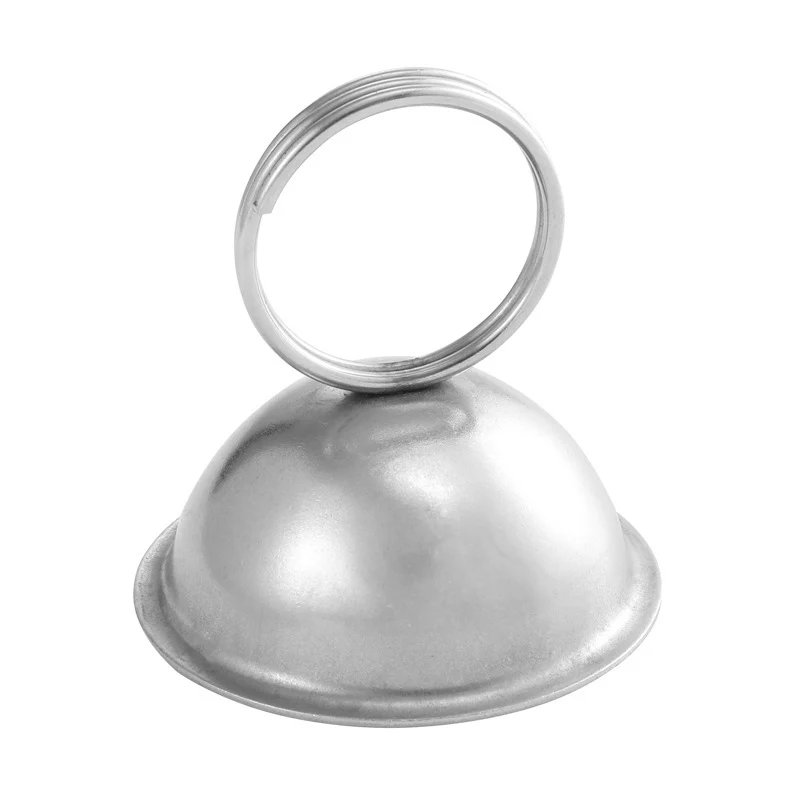 Silver Stainless Steel Card Holder Minimalism Ins Creative Memo Clips Metal Message Photo Place Stands Home Office Accessories
