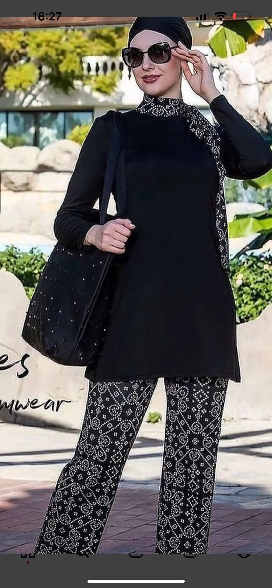 Muslim Swimwear Hijab Modest Swimsuit Women Islamic Swimming Suit Cover Ups Burkini Hijabs For Woman Long Sleeve Swim Bathing