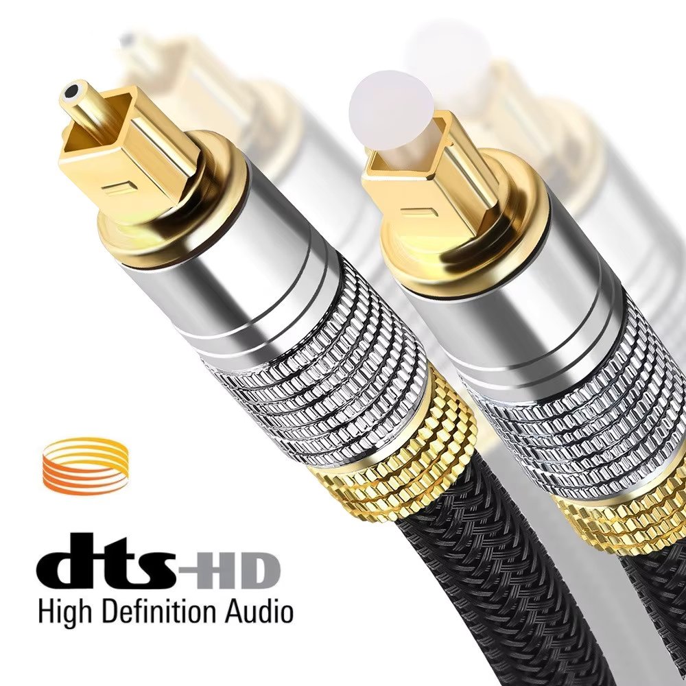 Digital Optical Audio Cable Toslink Coaxial SPDIF Dolby 7.1 Soundbar 5.1 Fiber Cable for HI-FI Sound Bar Home Theater PS4 Xbox