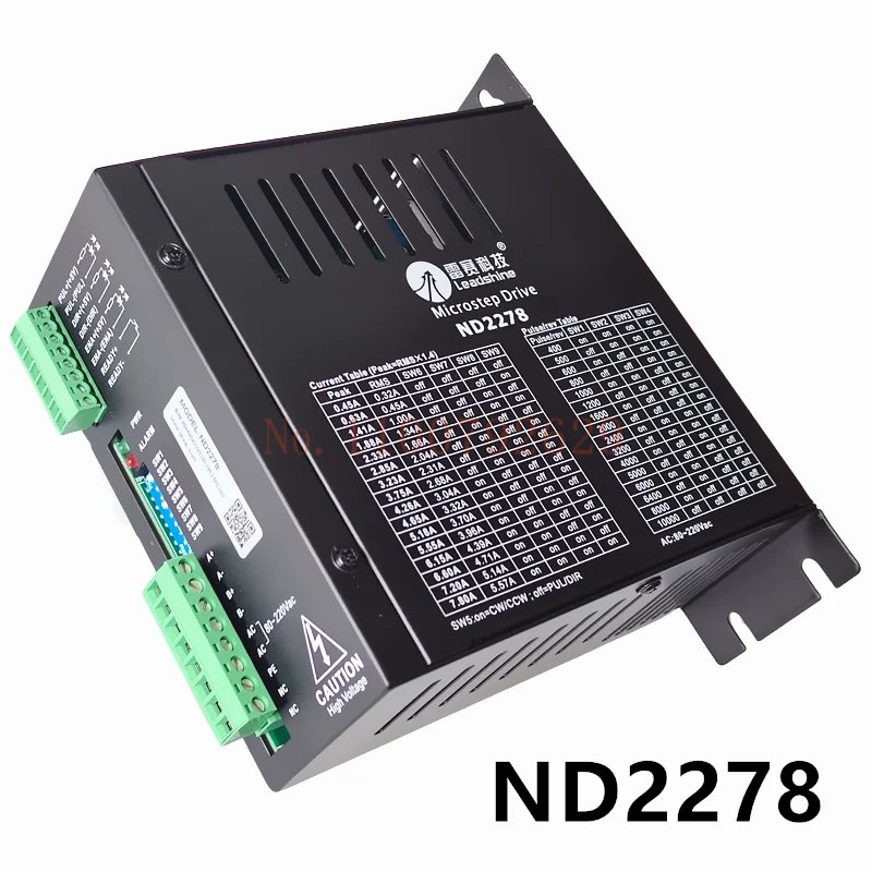 Leadshine ND2278 2 Phase Stepper Motor Driver Cnc Router Using For Cnc Machine 80-220vac 7.8a Update From MD2278